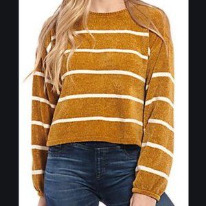*NWT* Mia Stripe Sweater by Double Zero